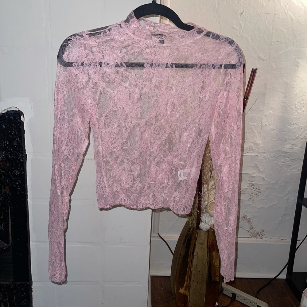 See-through top